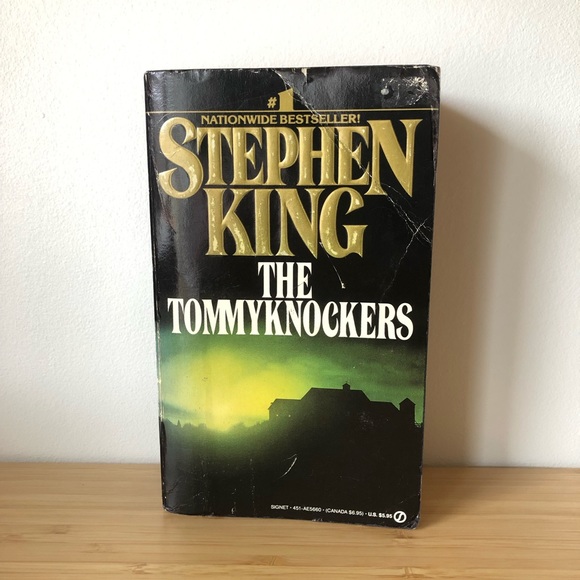 Stephen King Vintage Paperback 5 Book Lot IT Thinner Tommyknockers Bag of Bones - Picture 6 of 12